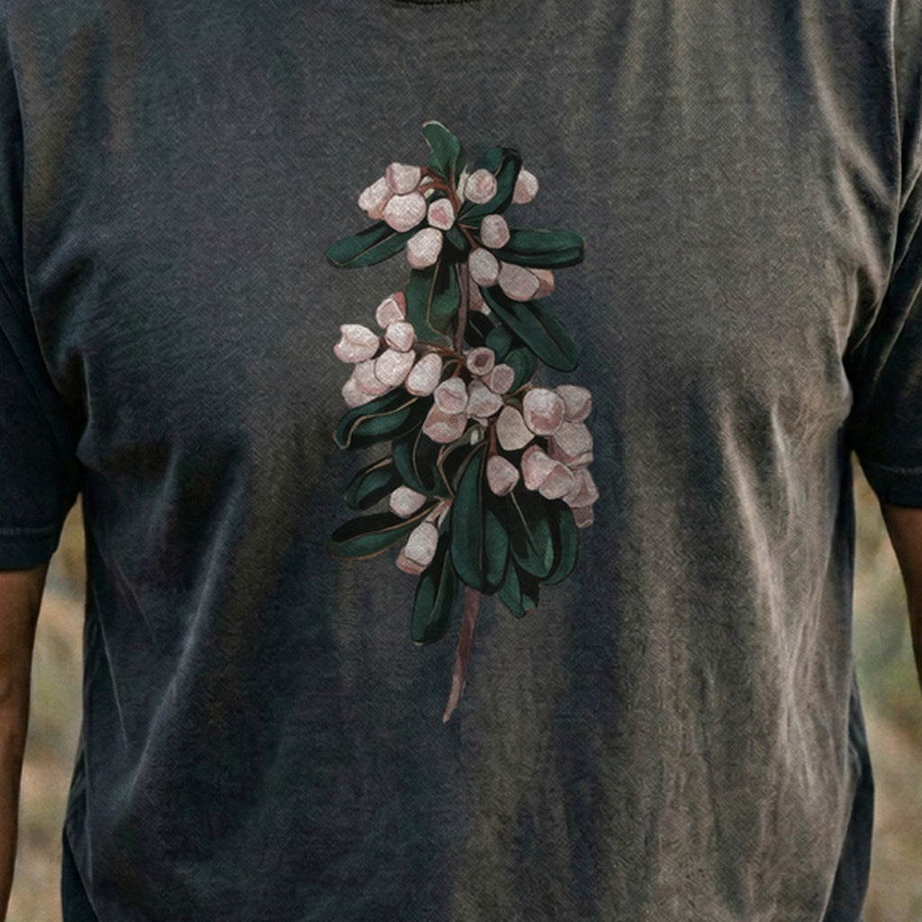 Painted Mountain Laurel Cotton T-Shirt