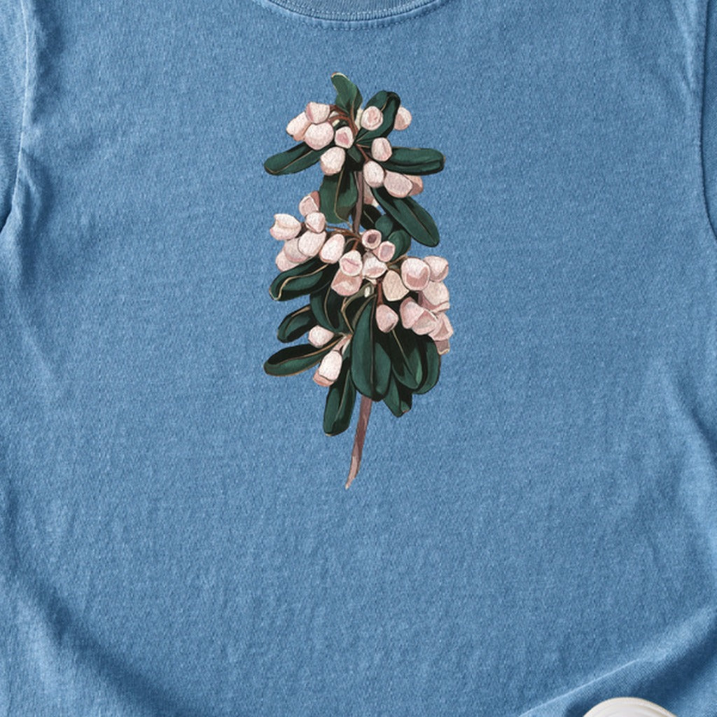 Painted Mountain Laurel Kids Cotton T-Shirt