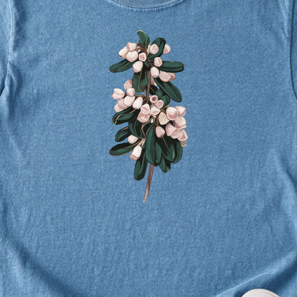 Painted Mountain Laurel Kids Cotton T-Shirt