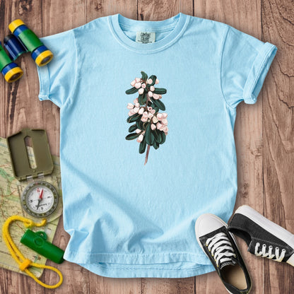 Painted Mountain Laurel Kids Cotton T-Shirt