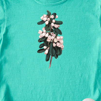 Painted Mountain Laurel Kids Cotton T-Shirt