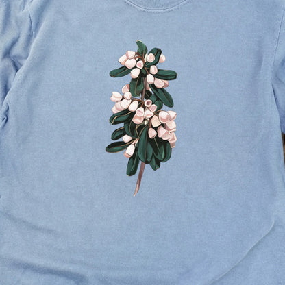 Painted Mountain Laurel Cotton Long Sleeve
