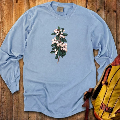 Painted Mountain Laurel Cotton Long Sleeve