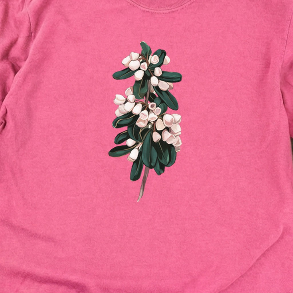 Painted Mountain Laurel Cotton Long Sleeve