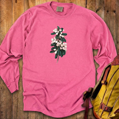 Painted Mountain Laurel Cotton Long Sleeve
