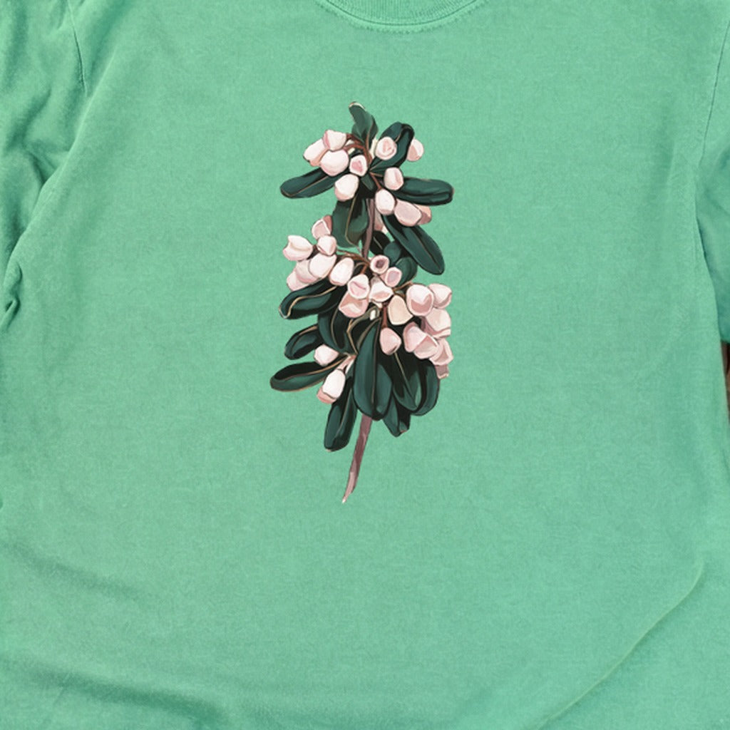 Painted Mountain Laurel Cotton Long Sleeve