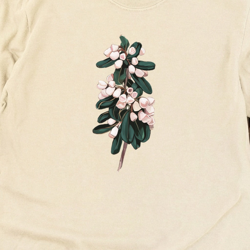 Painted Mountain Laurel Cotton Long Sleeve