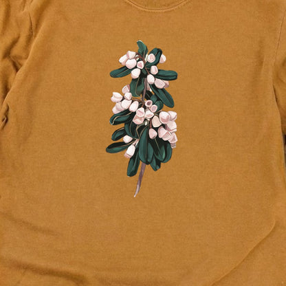 Painted Mountain Laurel Cotton Long Sleeve