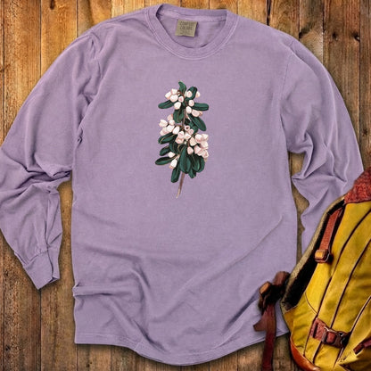 Painted Mountain Laurel Cotton Long Sleeve