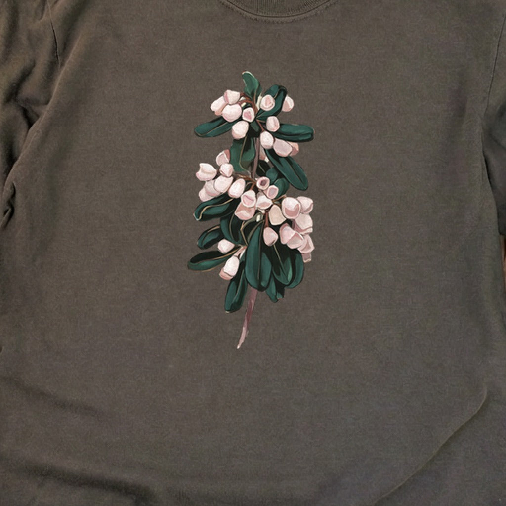 Painted Mountain Laurel Cotton Long Sleeve