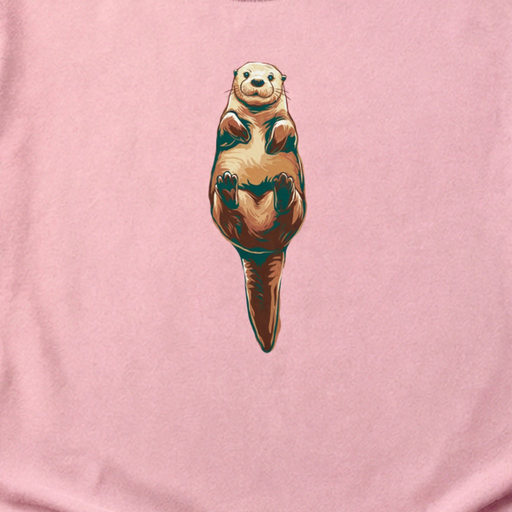 Painted Otter Cotton T-Shirt