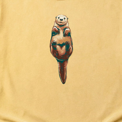 Painted Otter Cotton T-Shirt