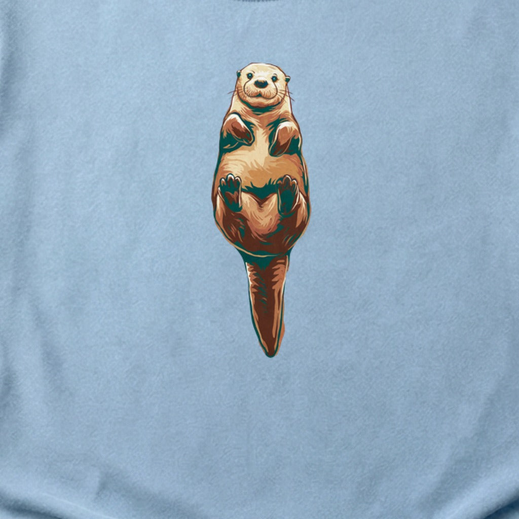 Painted Otter Cotton T-Shirt