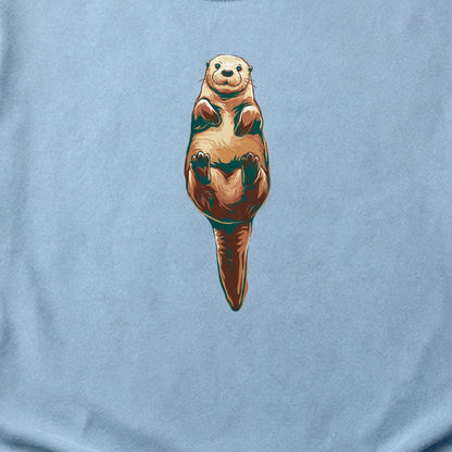 Painted Otter Cotton T-Shirt