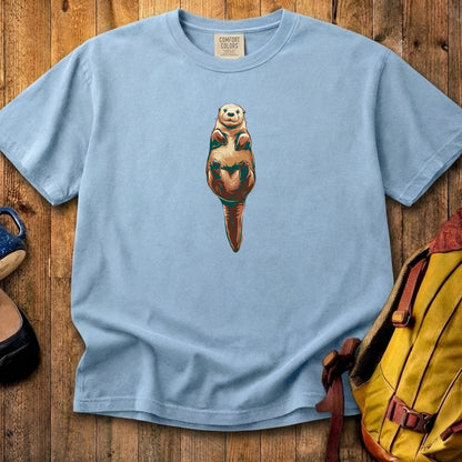Painted Otter Cotton T-Shirt