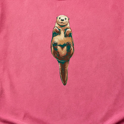 Painted Otter Cotton T-Shirt