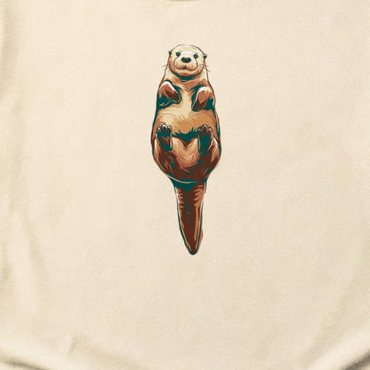 Painted Otter Cotton T-Shirt