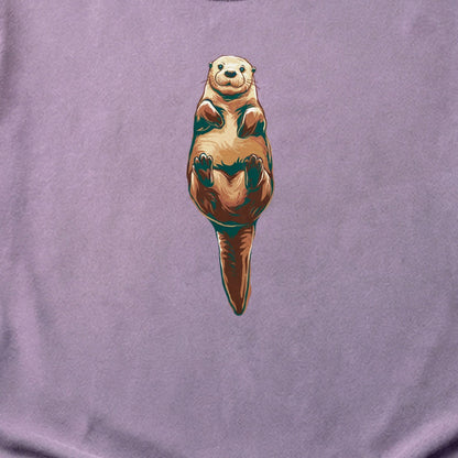 Painted Otter Cotton T-Shirt