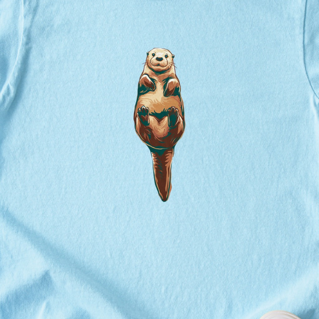 Painted Otter Kids Cotton T-Shirt