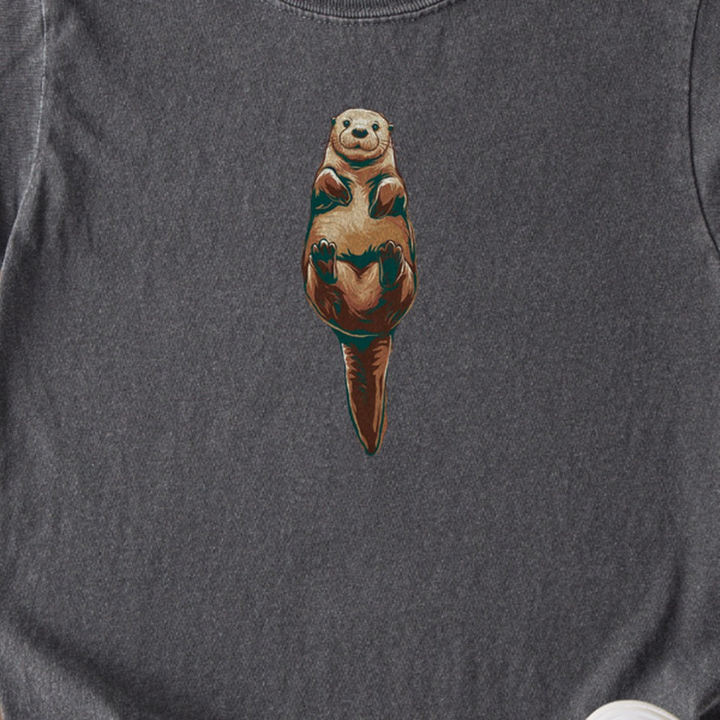 Painted Otter Kids Cotton T-Shirt