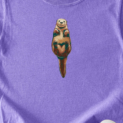 Painted Otter Kids Cotton T-Shirt