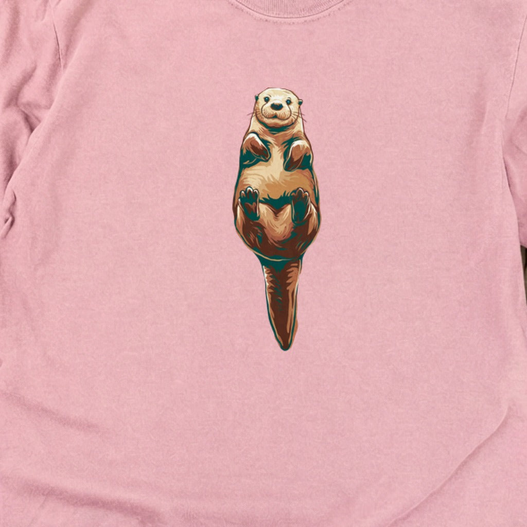 Painted Otter Cotton Long Sleeve