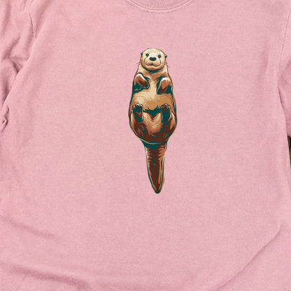 Painted Otter Cotton Long Sleeve