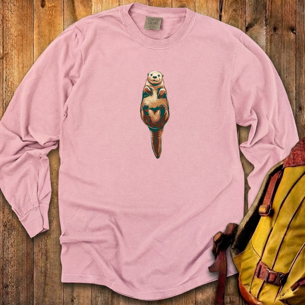 Painted Otter Cotton Long Sleeve