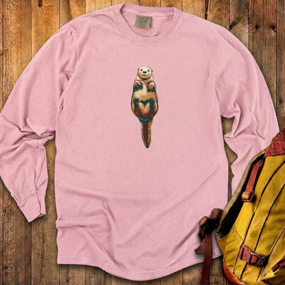 Painted Otter Cotton Long Sleeve