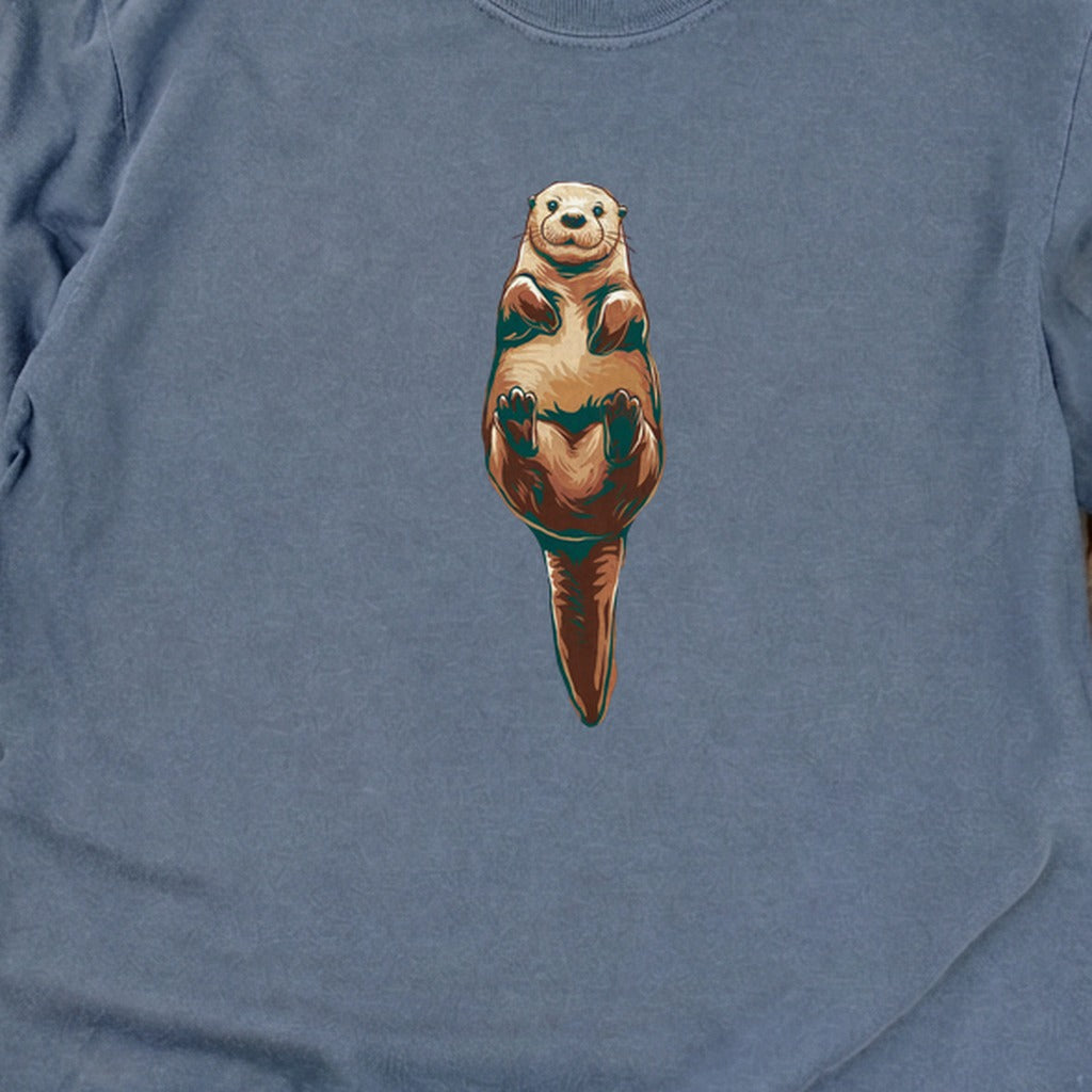 Painted Otter Cotton Long Sleeve