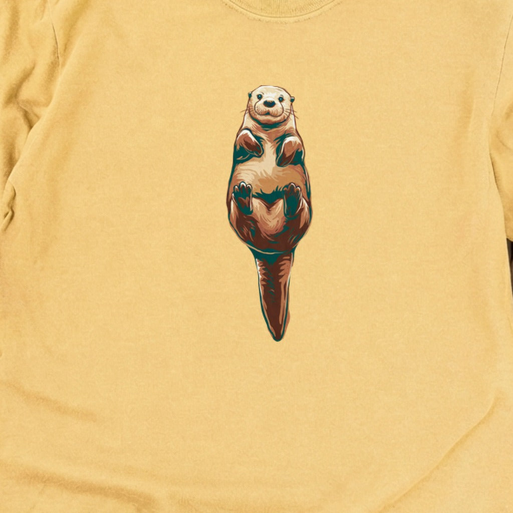 Painted Otter Cotton Long Sleeve