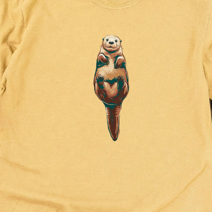 Painted Otter Cotton Long Sleeve