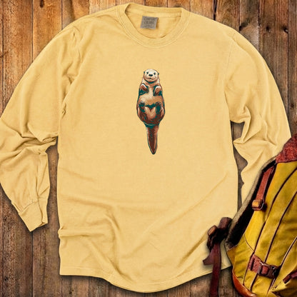 Painted Otter Cotton Long Sleeve
