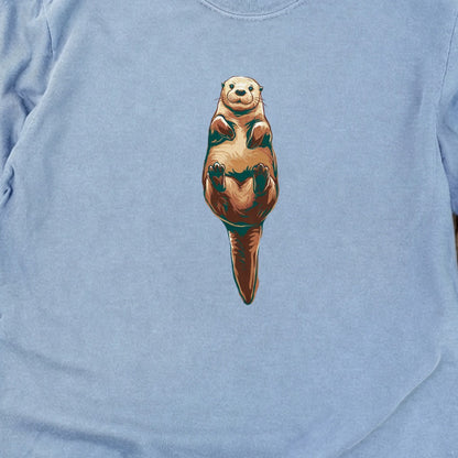 Painted Otter Cotton Long Sleeve