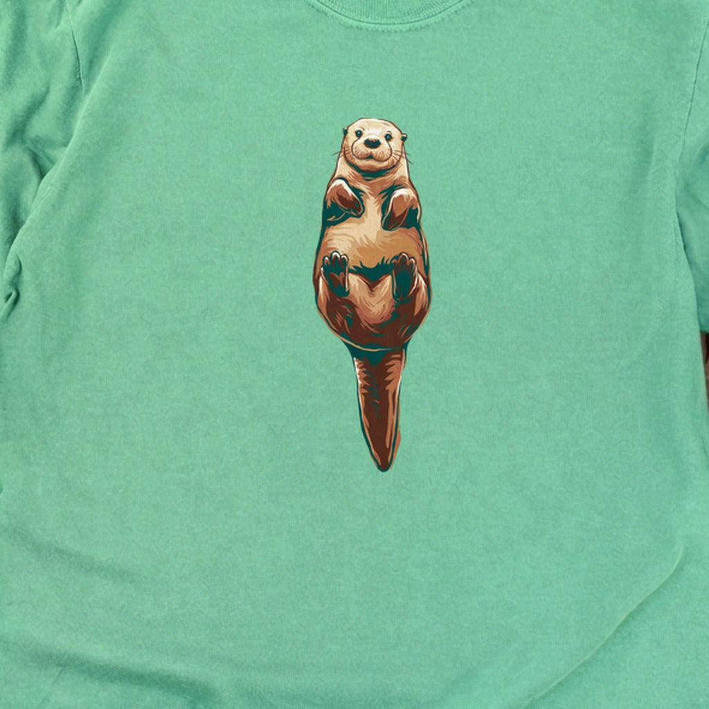 Painted Otter Cotton Long Sleeve
