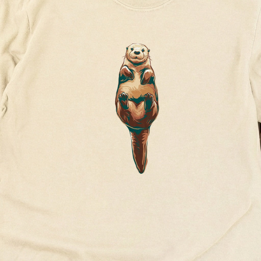 Painted Otter Cotton Long Sleeve