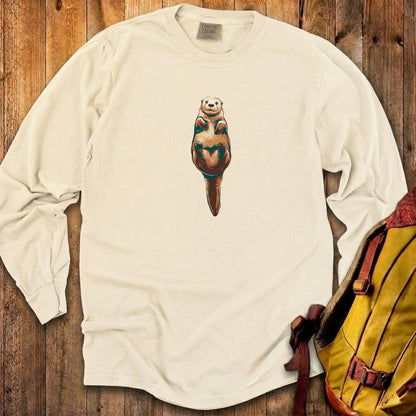 Painted Otter Cotton Long Sleeve