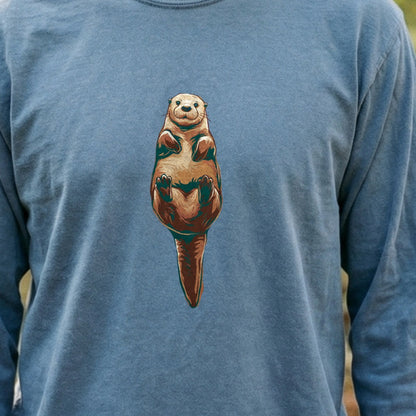 Painted Otter Cotton Long Sleeve