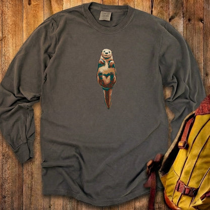 Painted Otter Cotton Long Sleeve