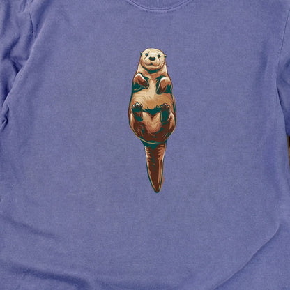 Painted Otter Cotton Long Sleeve