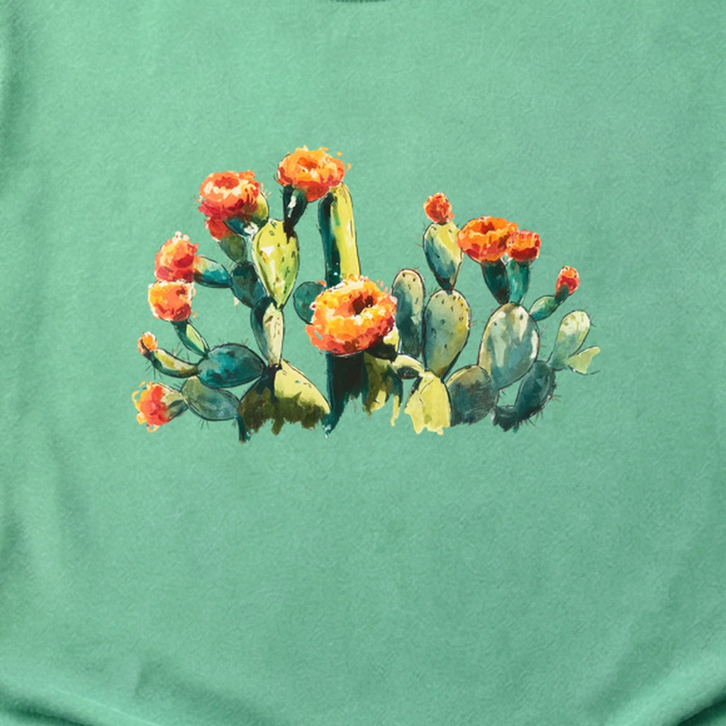 Painted Paddle Cactus Cotton T-Shirt