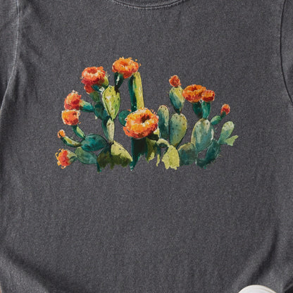 Painted Paddle Cactus Kids Cotton T-Shirt
