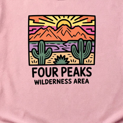 Painted Peaks Cotton T-Shirt