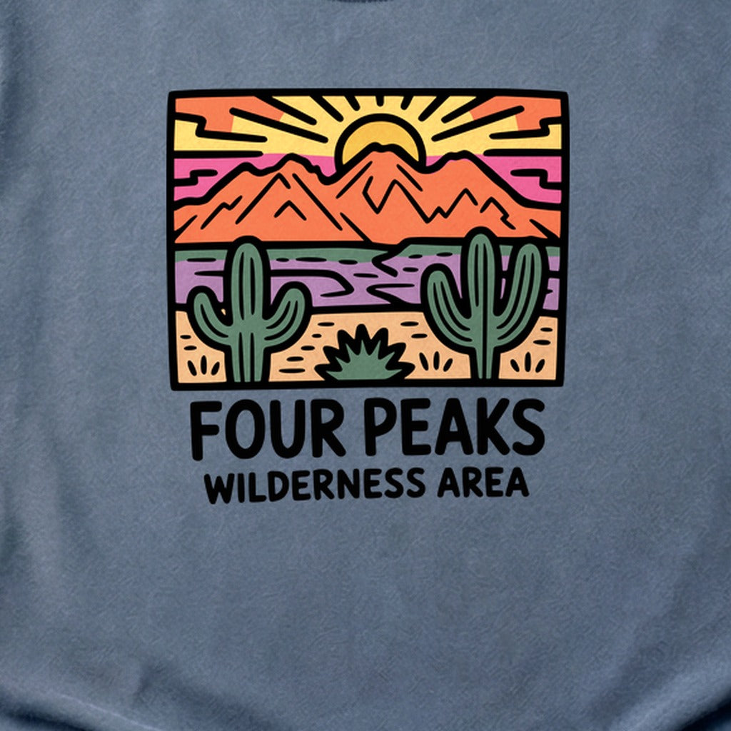 Painted Peaks Cotton T-Shirt