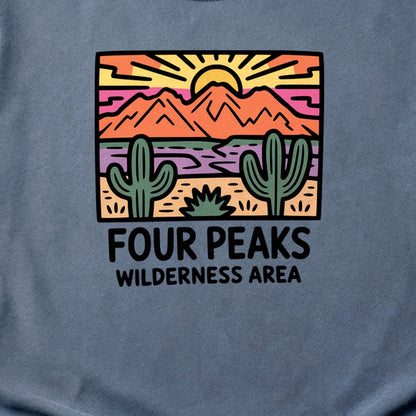 Painted Peaks Cotton T-Shirt