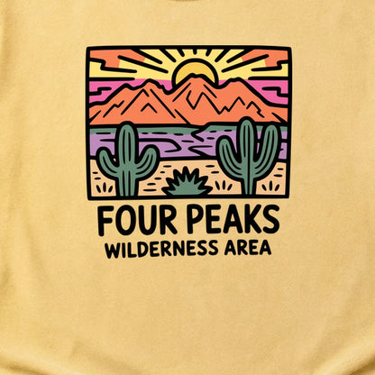 Painted Peaks Cotton T-Shirt