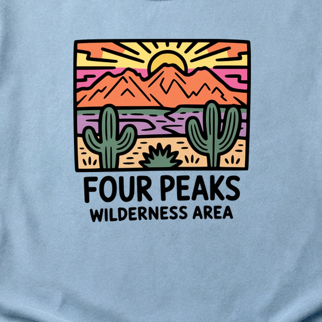 Painted Peaks Cotton T-Shirt
