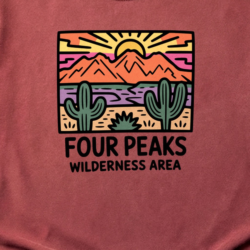 Painted Peaks Cotton T-Shirt