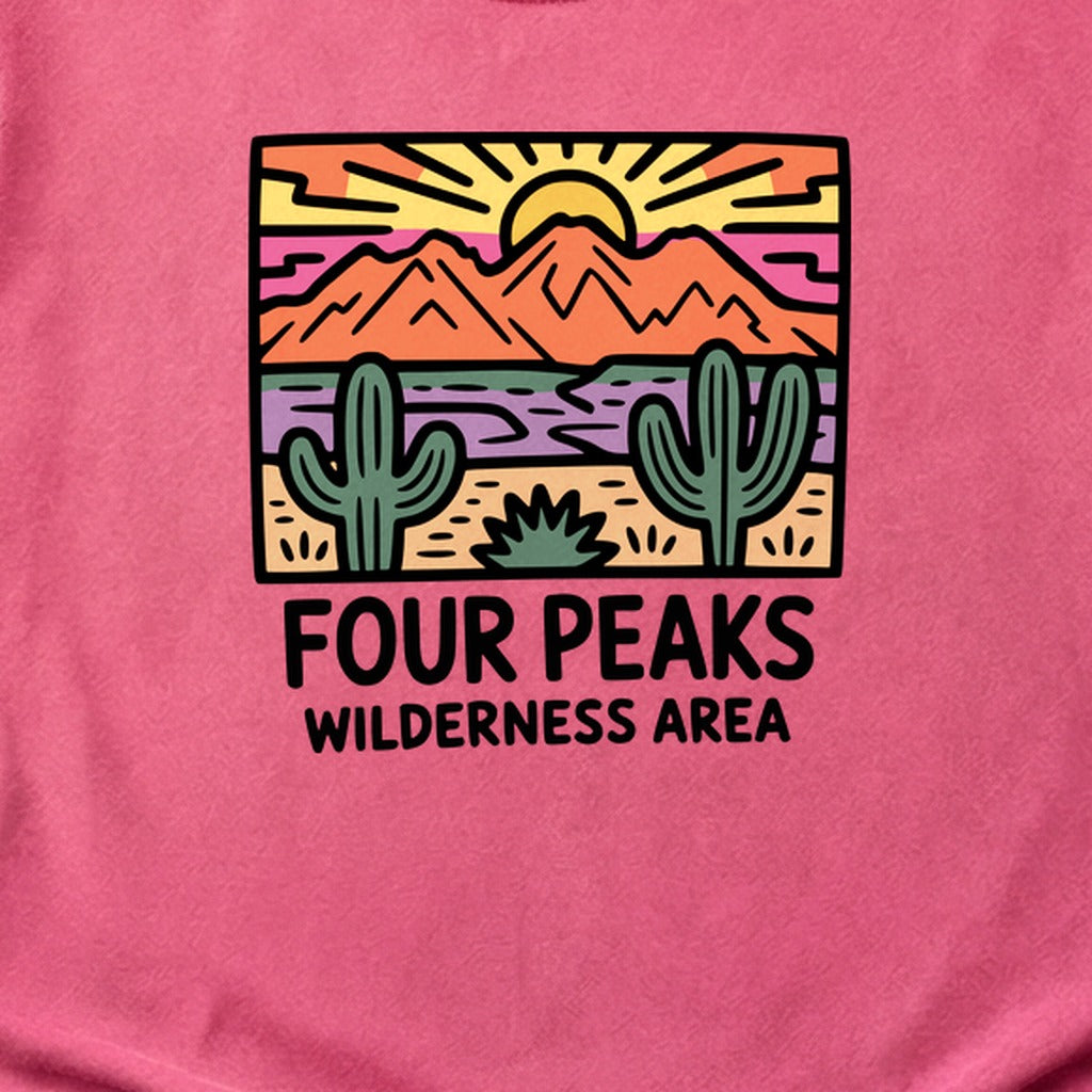 Painted Peaks Cotton T-Shirt