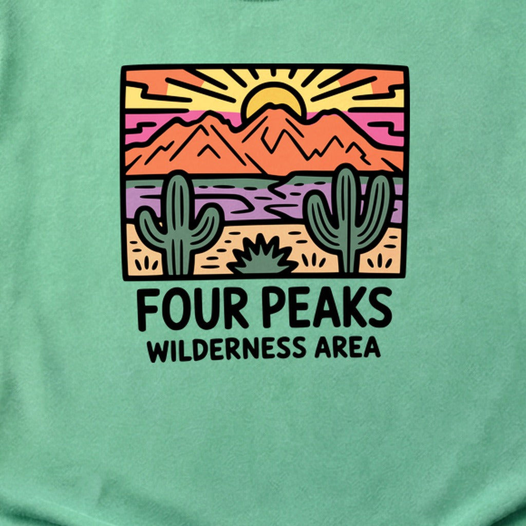 Painted Peaks Cotton T-Shirt